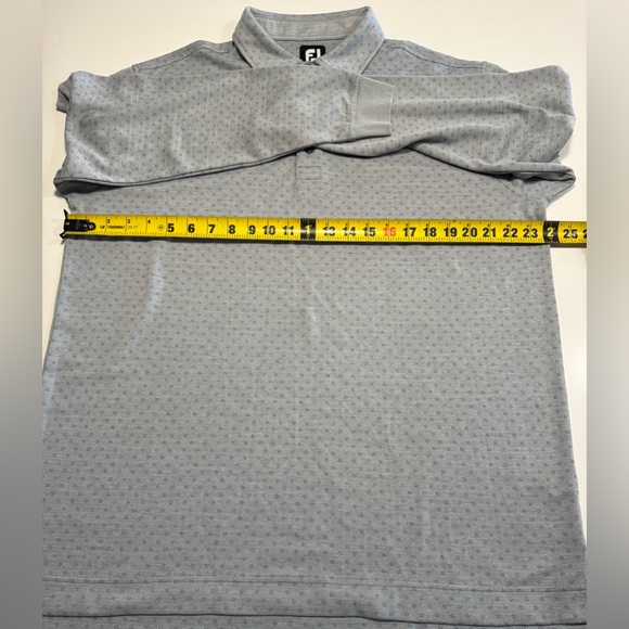 FJ FootJoy Golf Polo Warm Thick Shirt Mens Large Long Sleeve Athletic Golf - Picture 7 of 9